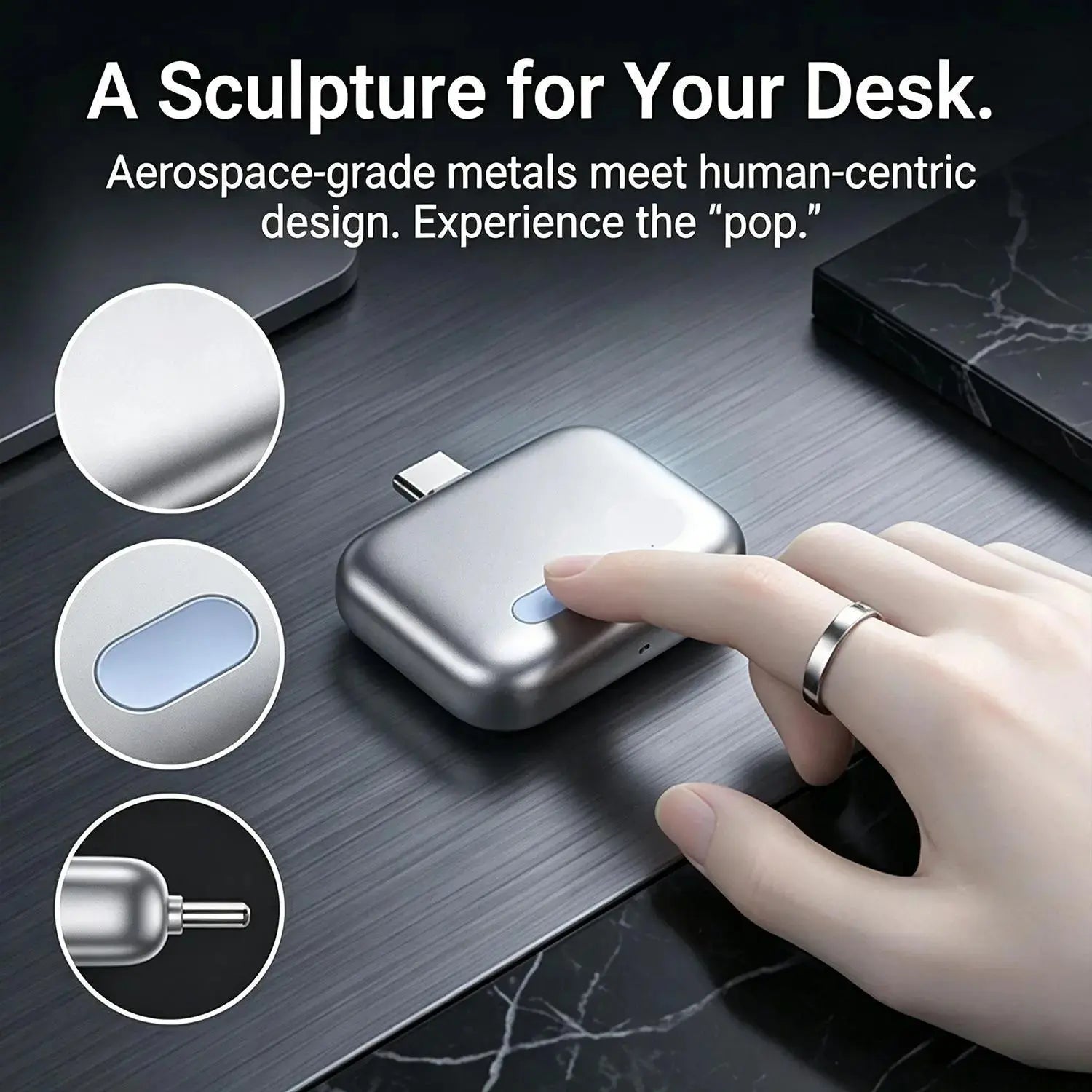 140W Auto Self-Eject Charger, Smart Auto-Stop Charging Accessory for Phones Laptops Tablets