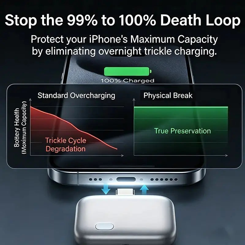 140W Auto Self-Eject Charger, Smart Auto-Stop Charging Accessory for Phones Laptops Tablets
