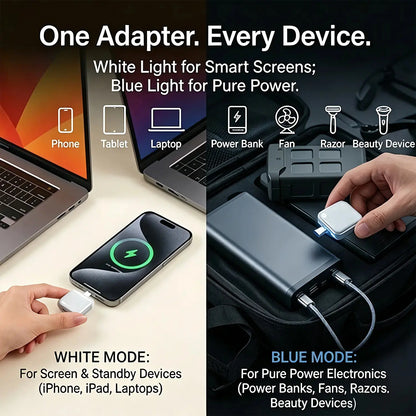 140W Auto Self-Eject Charger, Smart Auto-Stop Charging Accessory for Phones Laptops Tablets